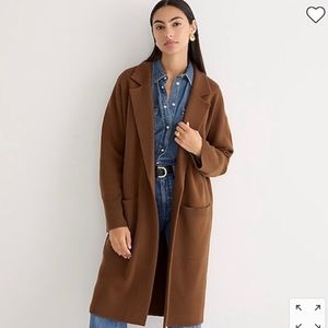 JCREW Ella long sweater coat